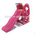 Factory Direct JQ3017 Kids Plastic Outdoor Play Pink Slide